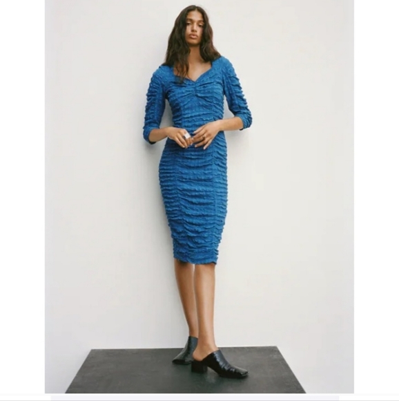 Zara The Anne Dress NWT - Picture 2 of 5